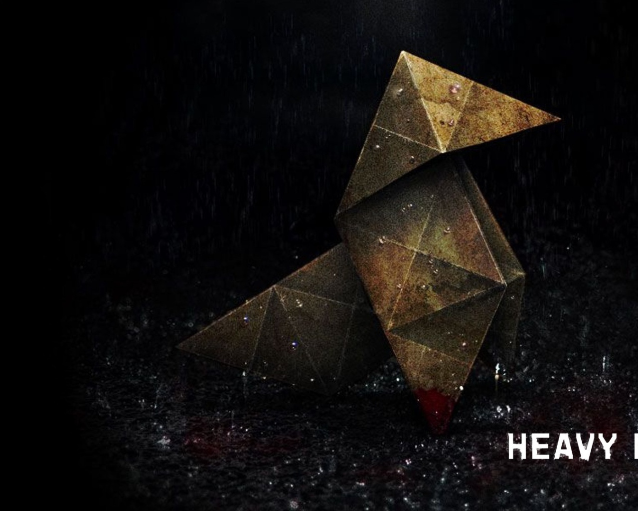 Фигурка из бумаги в игре Heavy Rain