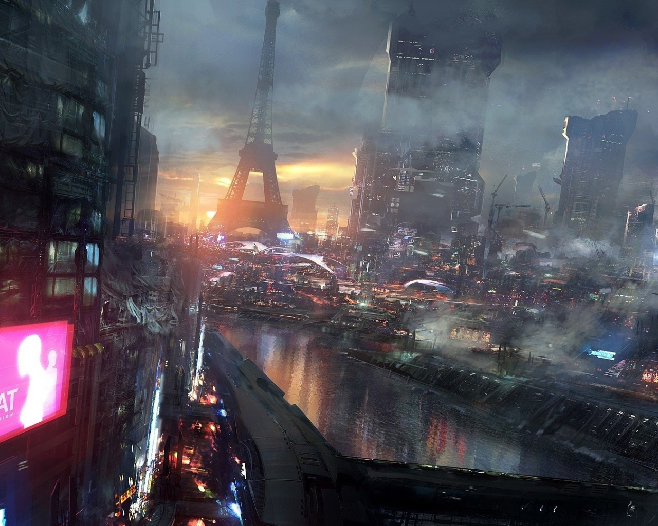 Париж 2084 года в игре Remember Me