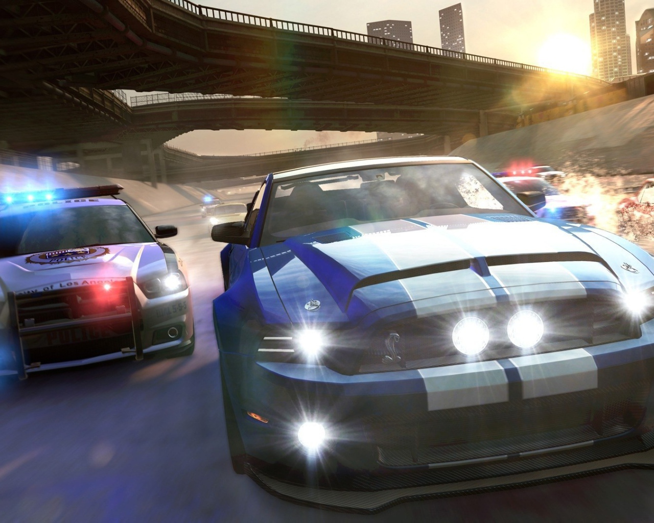 Полицейская погоня в игре The Crew