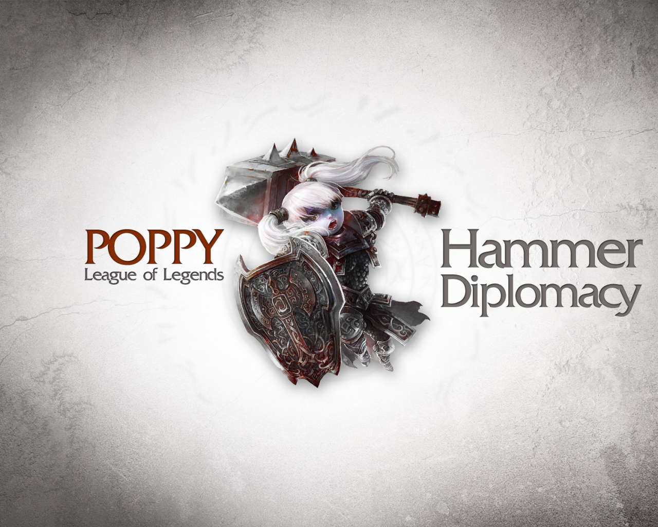 Поппи - дипломатия молотка, Лига легенд