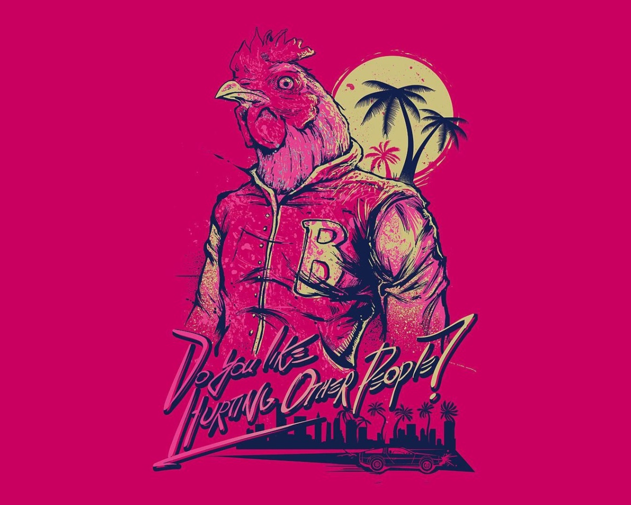 Популярная игра Hotline Miami 2