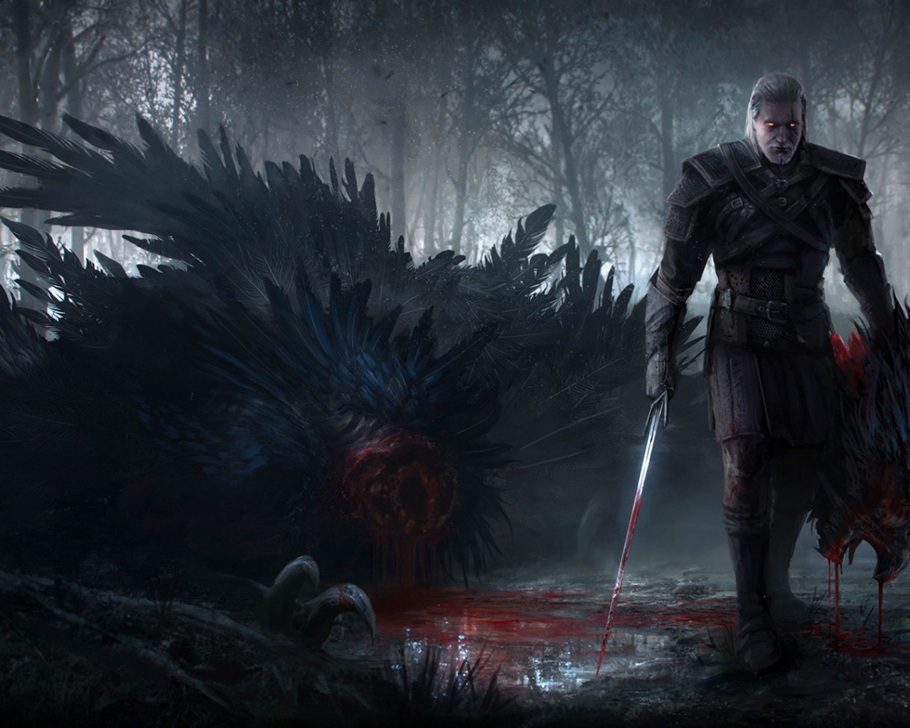 Популярная игра The Witcher 3 Wild Hunt