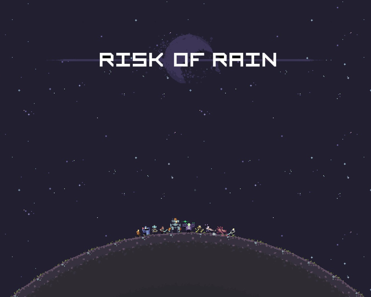Постер игры Risk of Rain