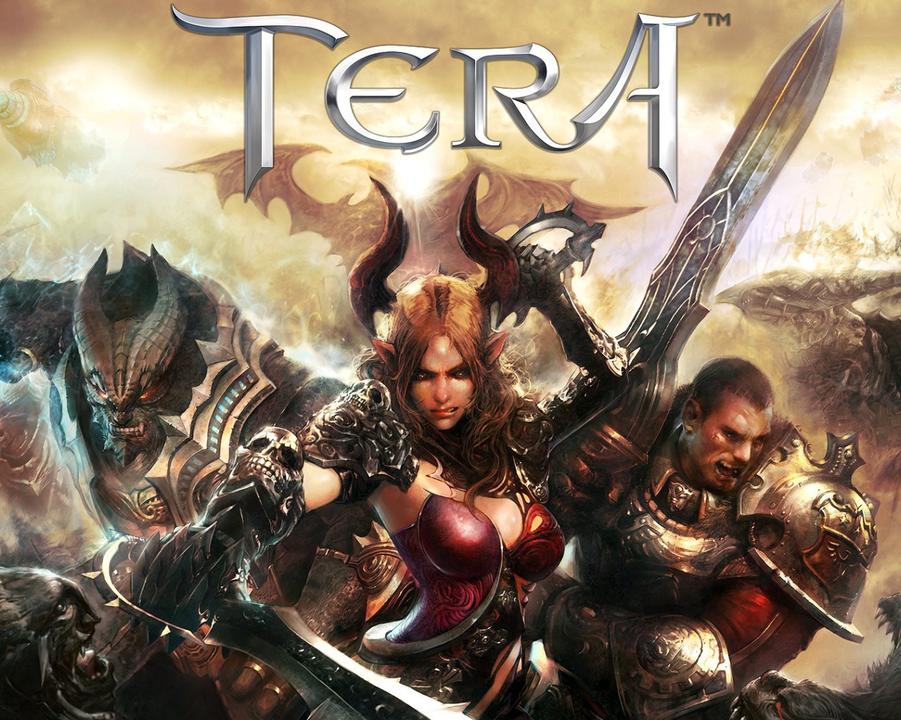 Постер онлайн игры Tera