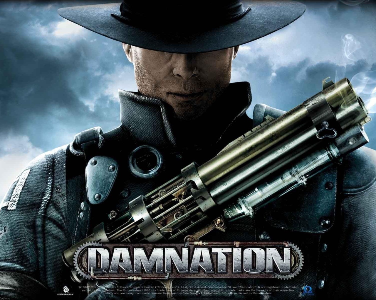 Постер видео игры Damnation