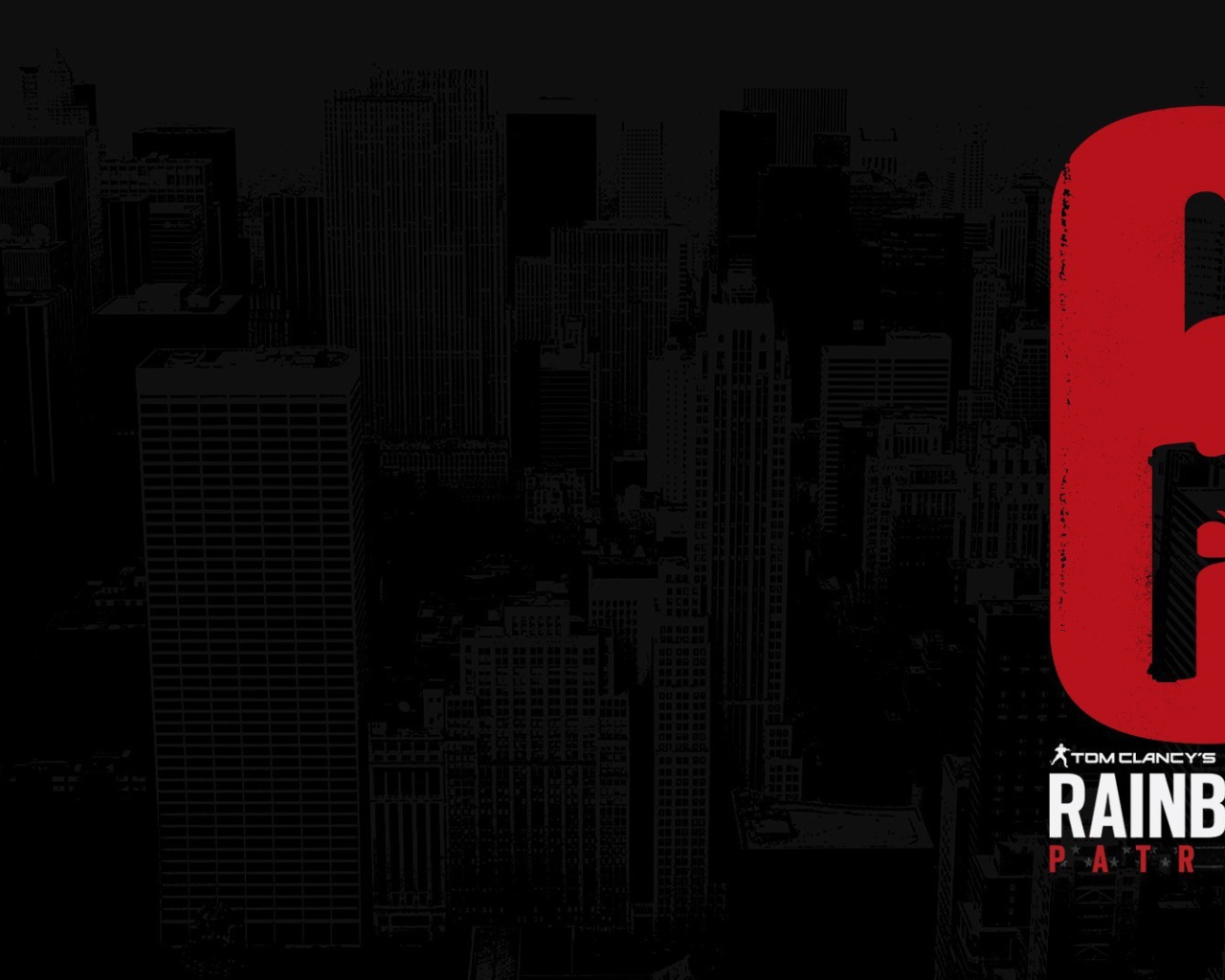 Постер видео игры Rainbow Six