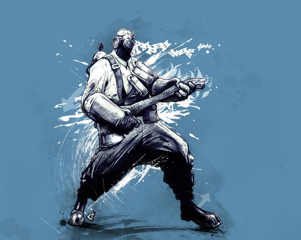 Пиро из игры Team Fortress 2