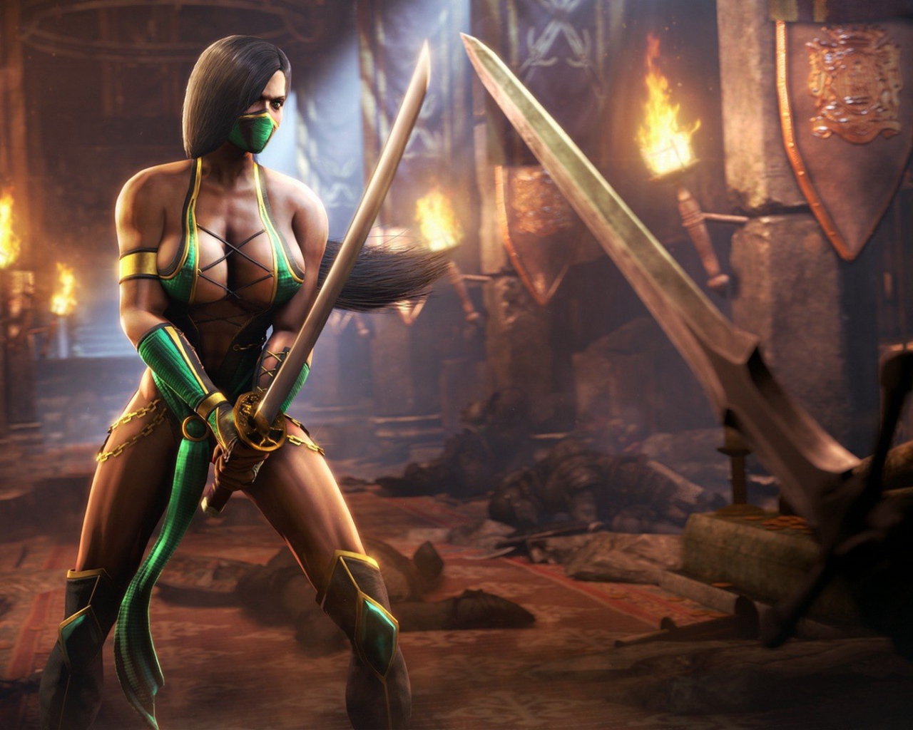 Схватка в игре Mortal Kombat