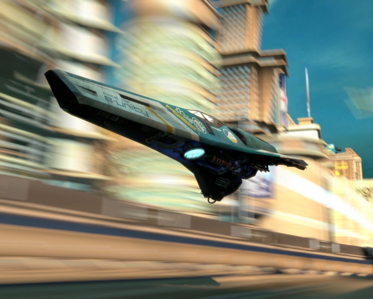 Гонки в игре Wipeout 2048