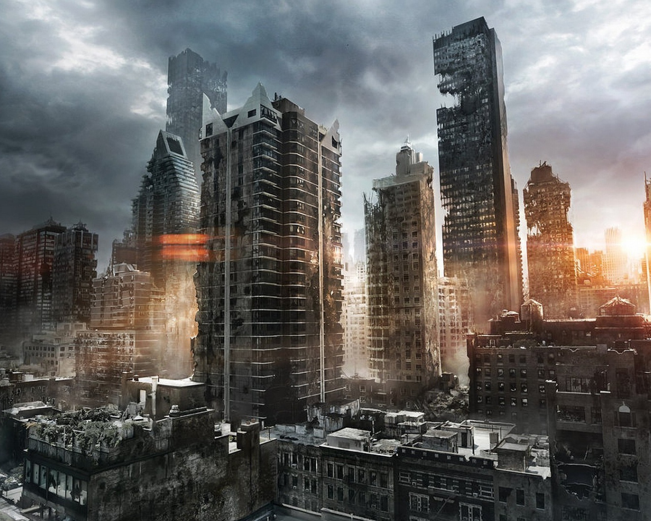 Разрушенный мегаполис, игра Tom Clancy's The Division