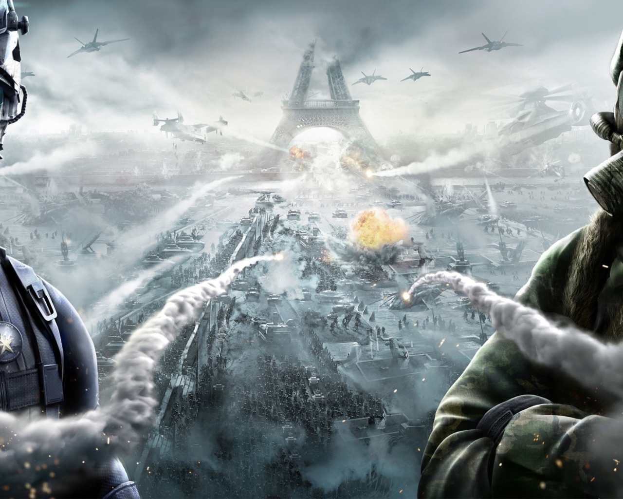 Руины Парижа в игре Tom Clancy's The Division