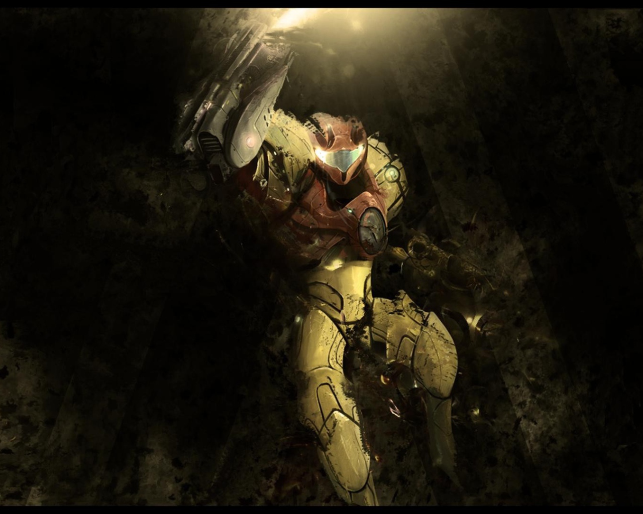 Самус Аран в игре Metroid