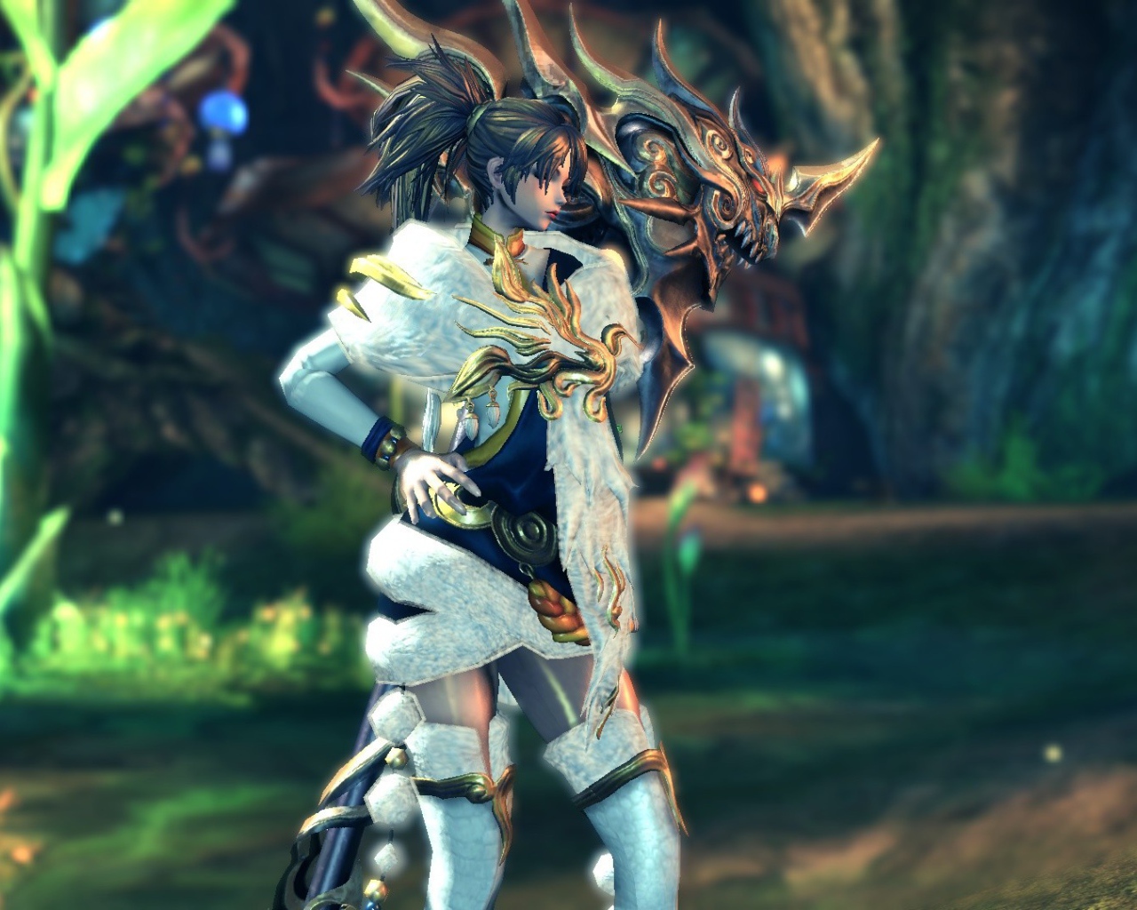 Скриншот компьютерной игры Blade & Soul