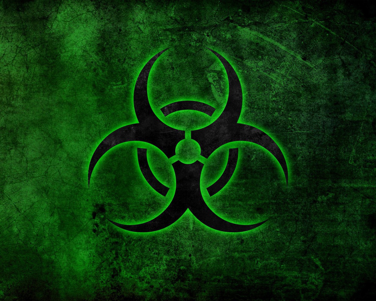 Знак био опасности в игре Plague