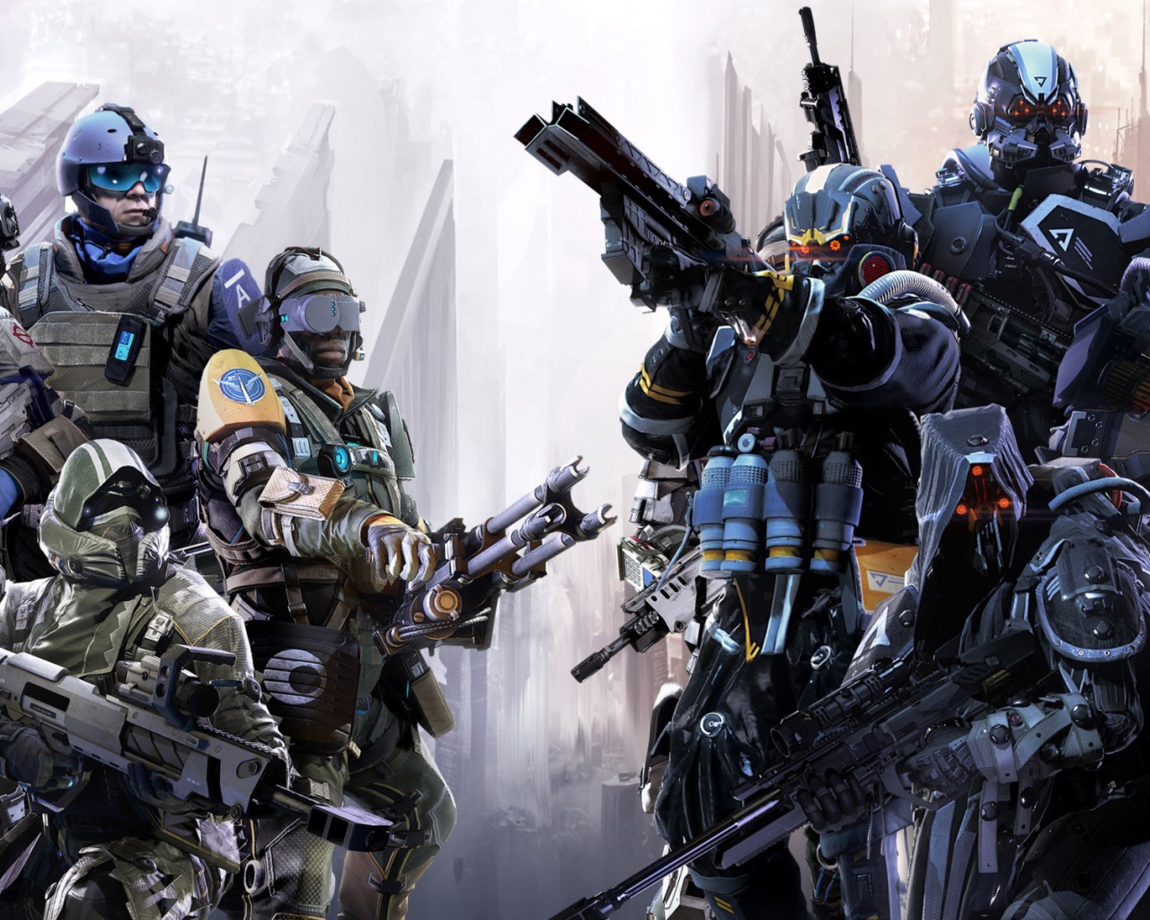 Солдаты спецназа из компьютерных игр