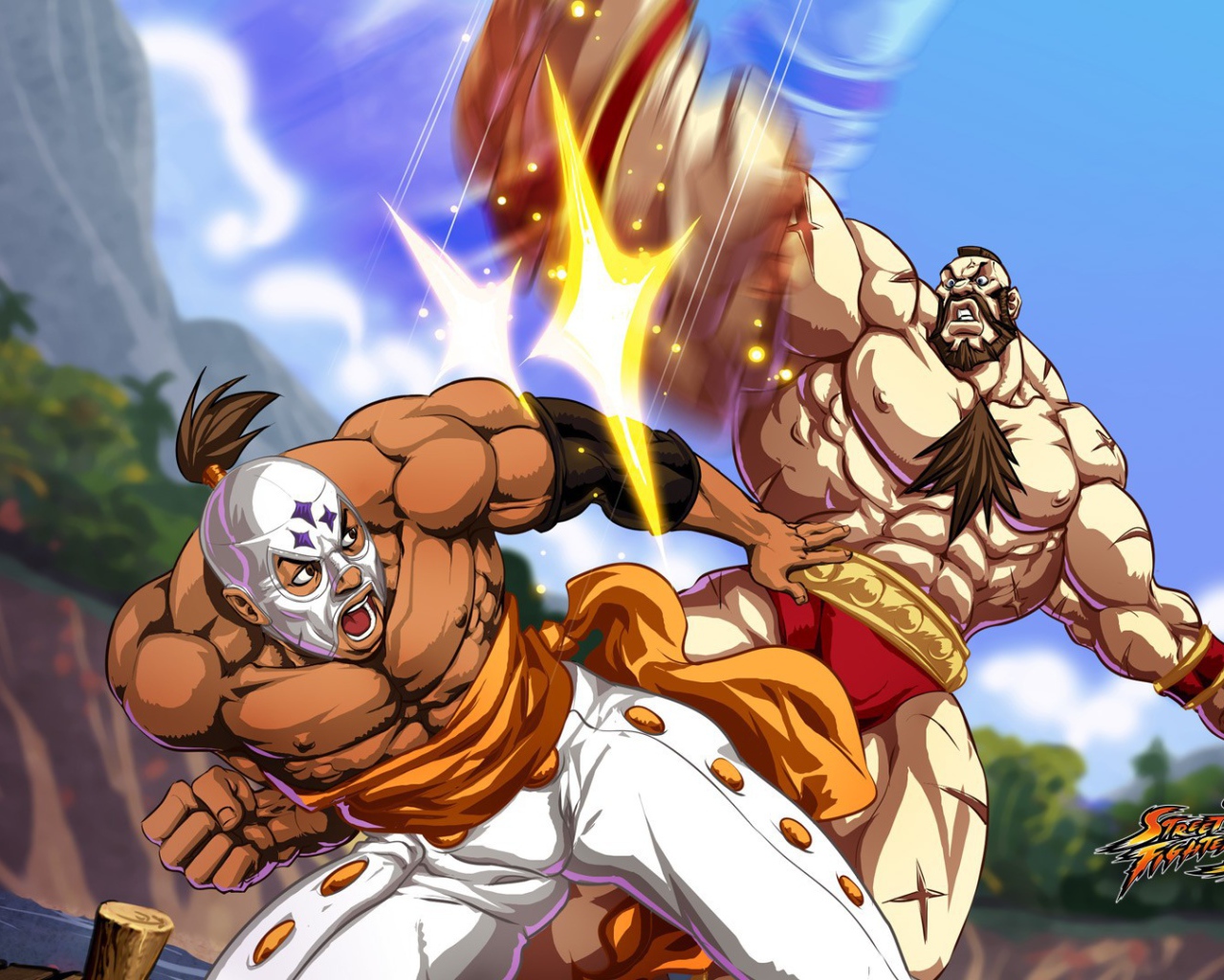 Уличный бой в игре Street Fighter IV