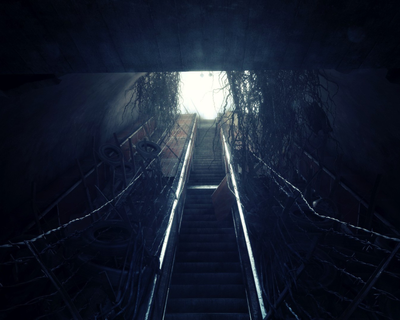 Тоннель метро 2033