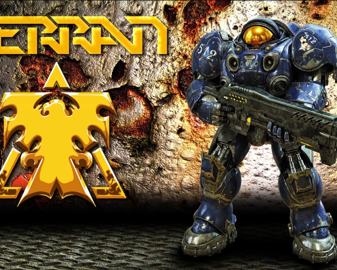 Терраны из игры Starcraft II