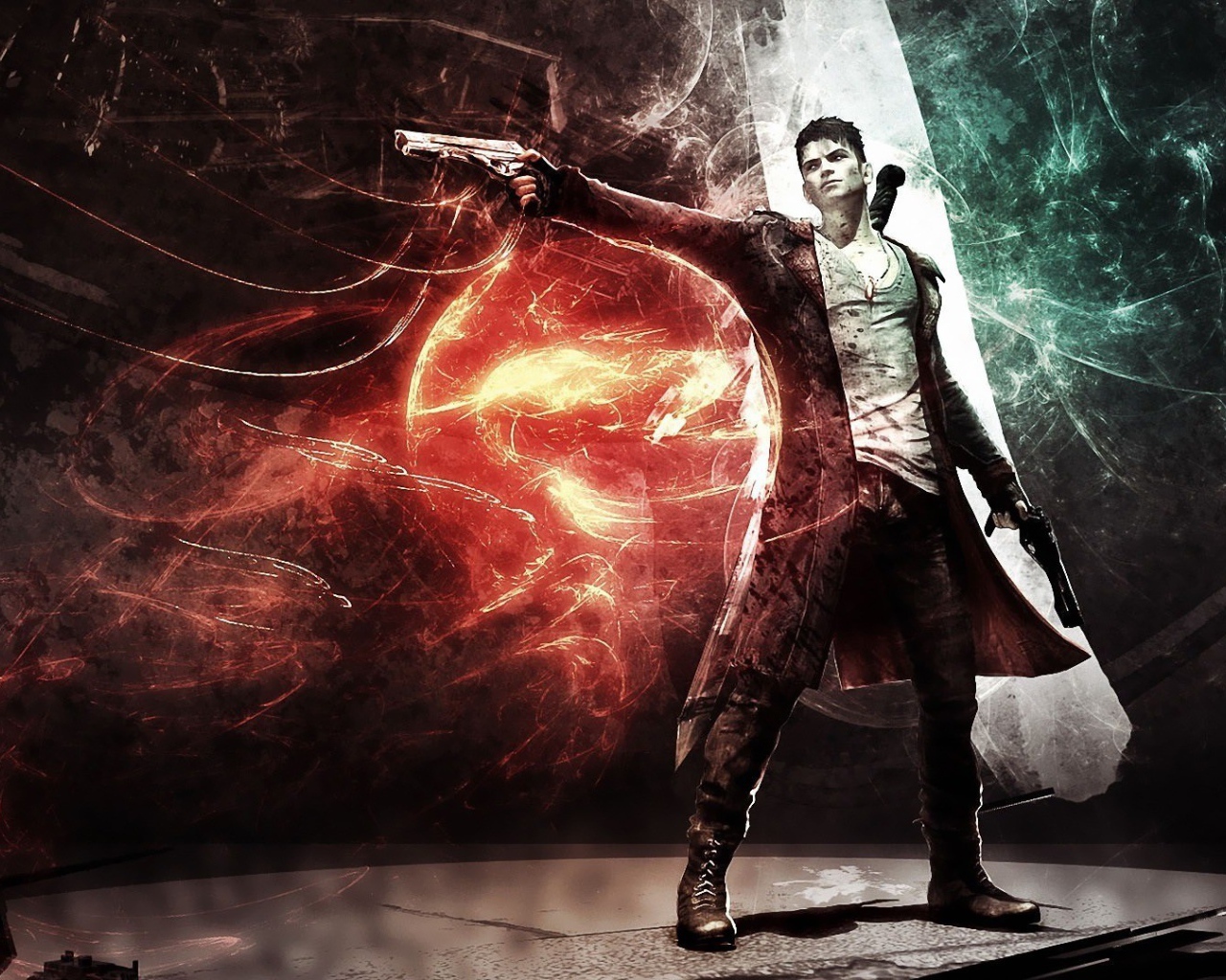 Грозный герой игры Devil May Cry