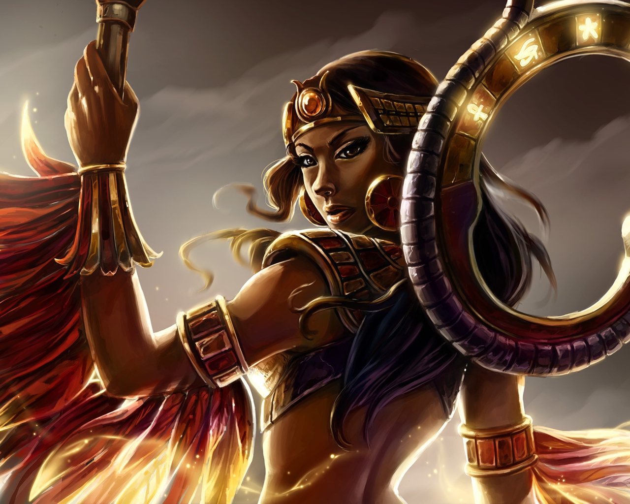 Богиня Изида, игра Smite