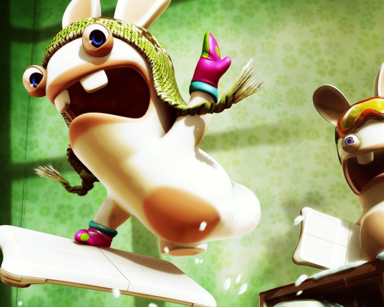 Зверьки из игры Rayman Raving Rabbids
