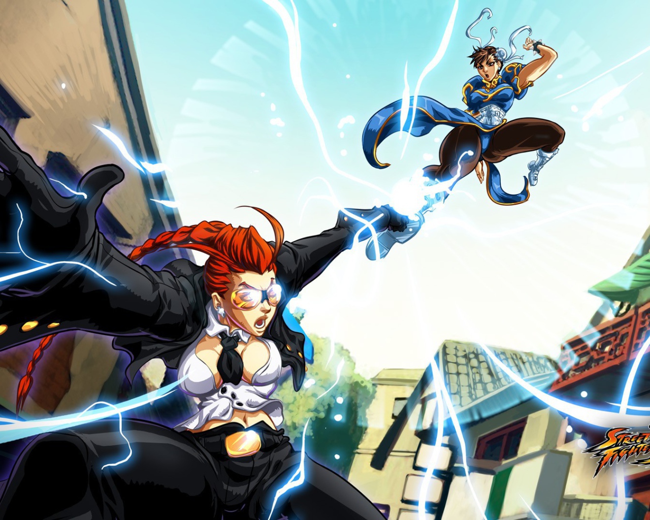 Сражение в игре Street Fighter IV