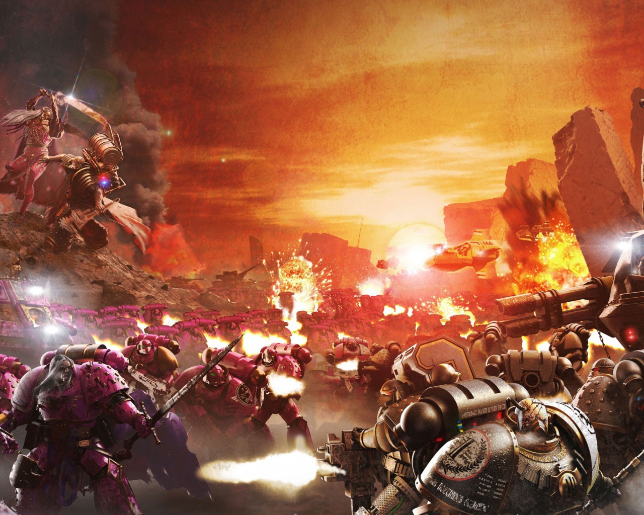 Битва в игре Warhammer 40000