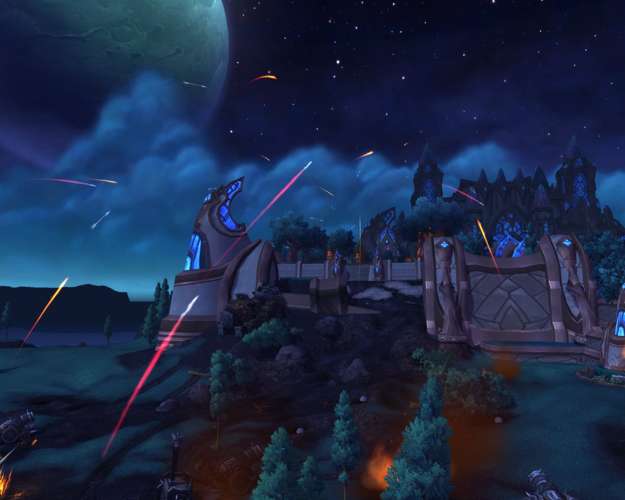 Сражение в игре World of Warcraft Warlords of Draenor