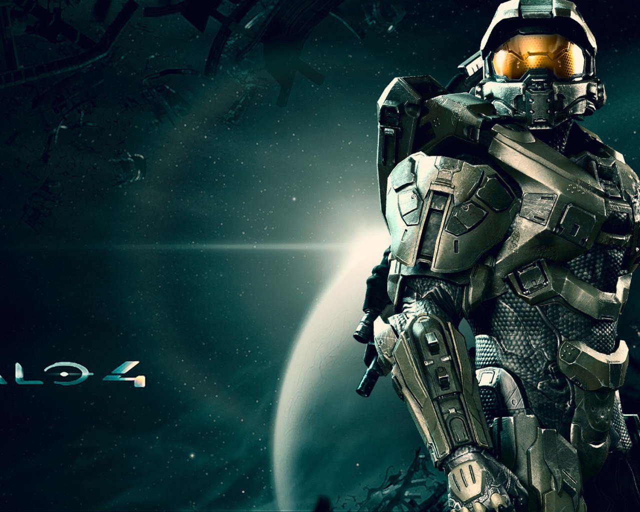 Персонаж игры Halo 4 Мастер Чиф