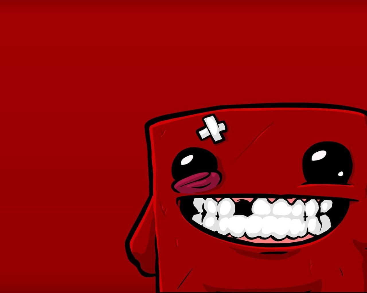Персонаж игры Super Meat Boy