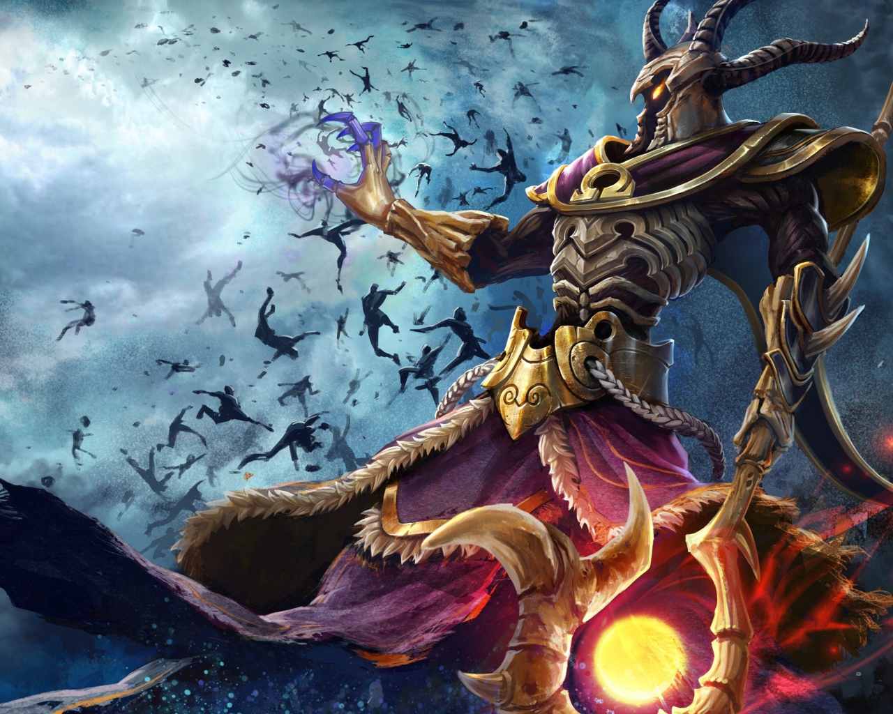 Злобный Хадес в игре Smite