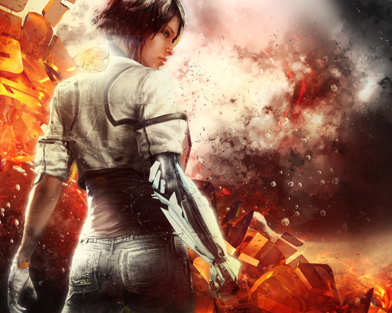 Взрыв в игре Remember Me