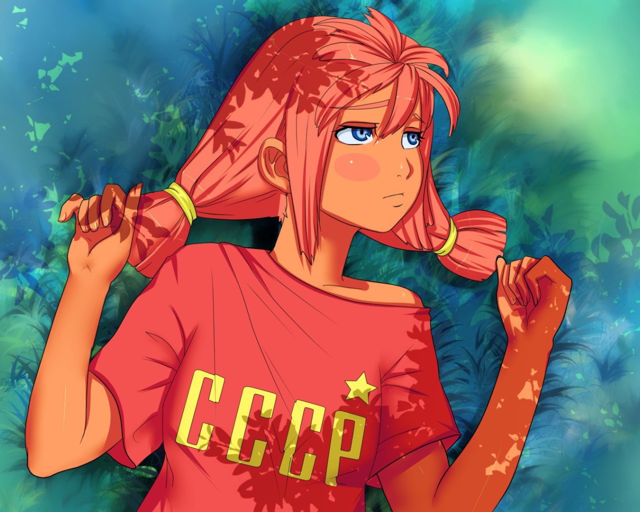 Девушка из игры Бесконечное лето