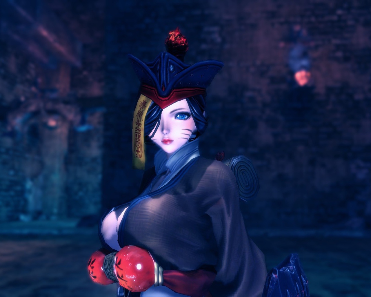 Девушка из ролевой игры Blade & Soul