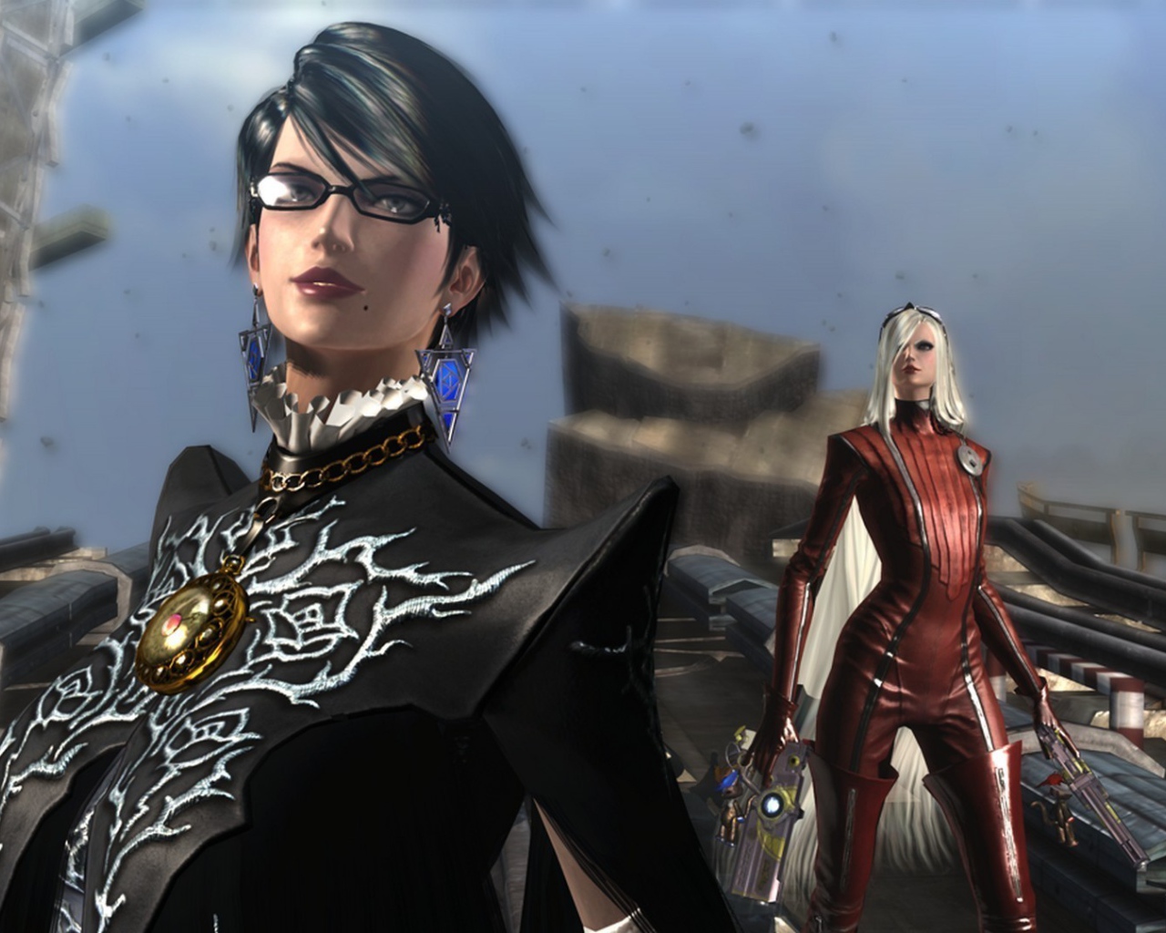 Девушки из игры Bayonetta 2