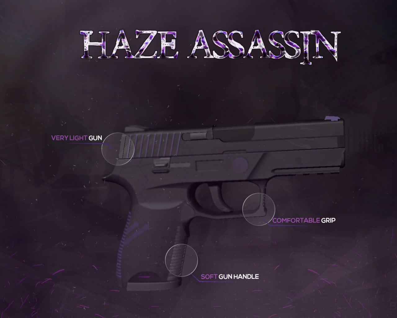 Пистолет из игры Counter-Strike Global Offensive