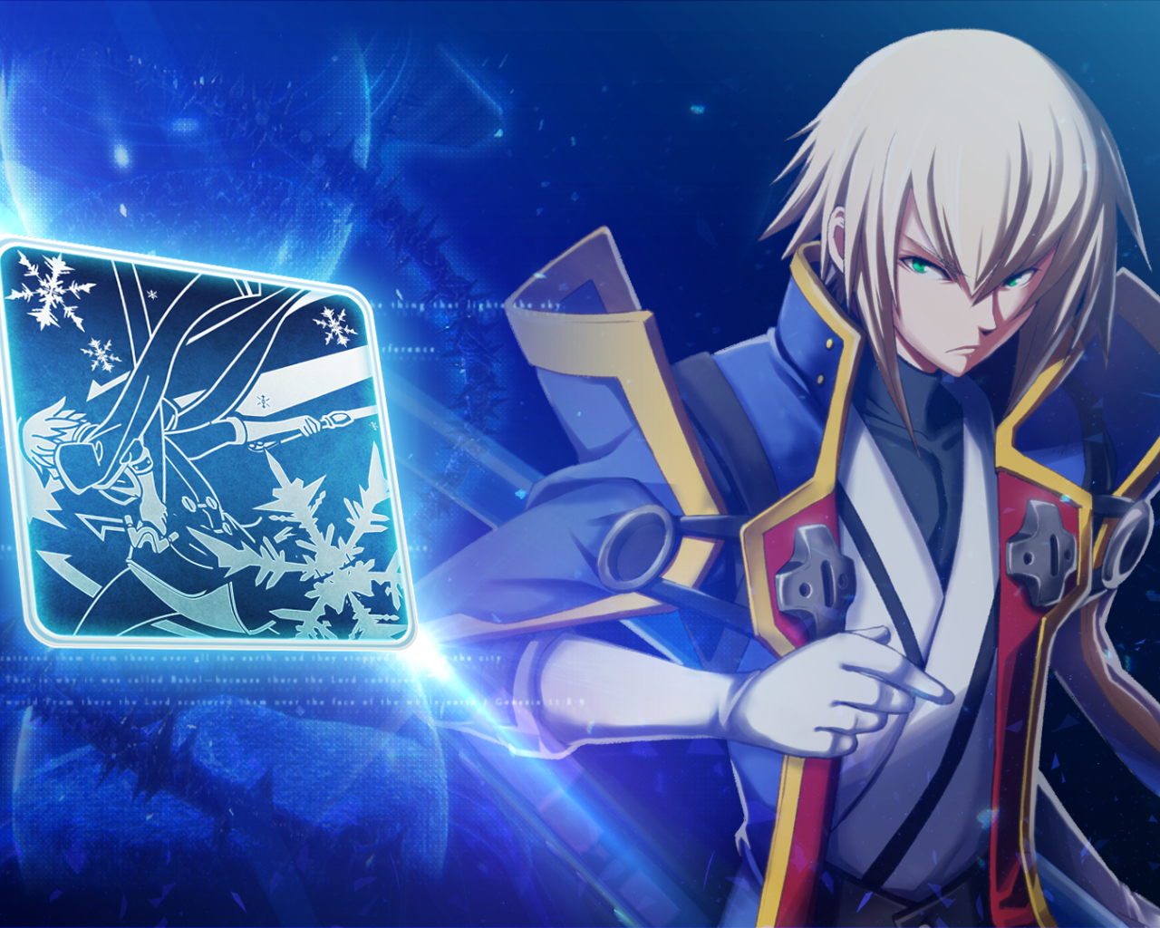Парень из игры Blazblue