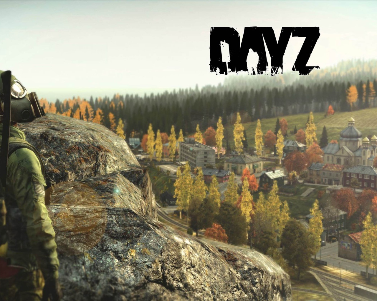 Человек в маске, игра DayZ