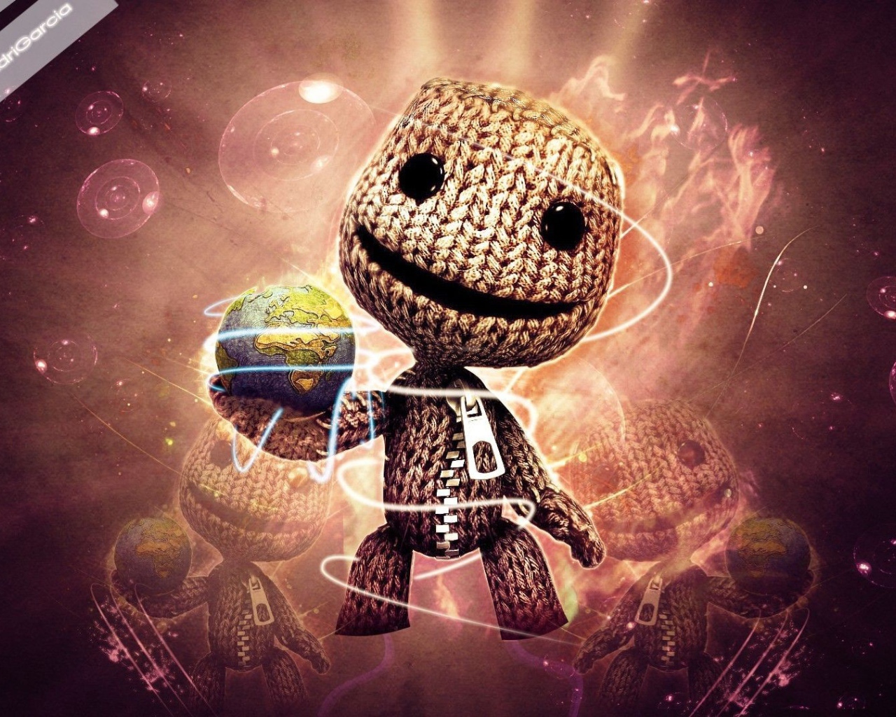 Человечек из игры Little Big Planet