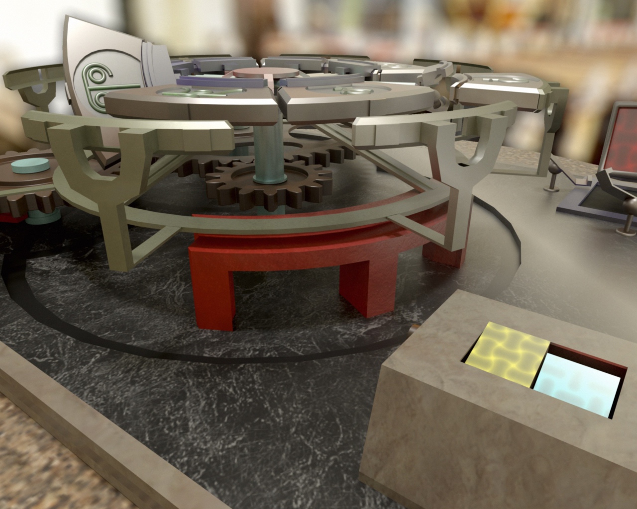 Механизм в мире игры