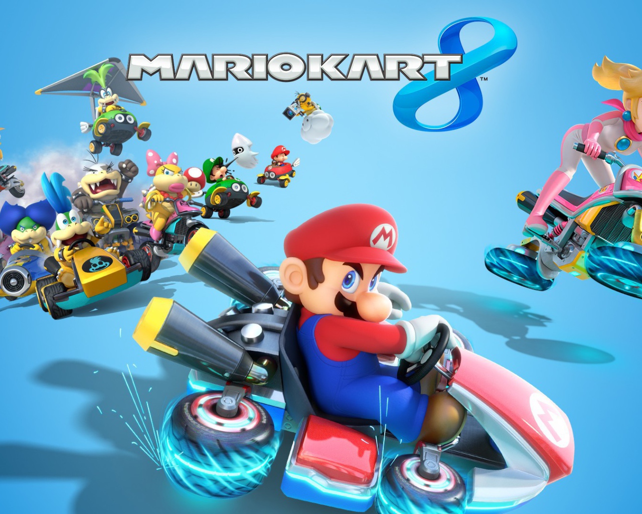 Постер игры Mario Kart 8
