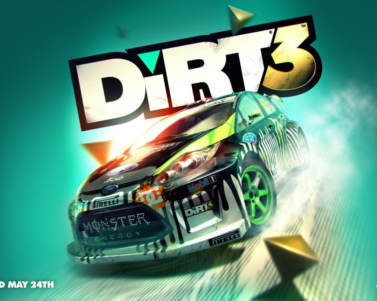 Постер новой игры DiRT 3