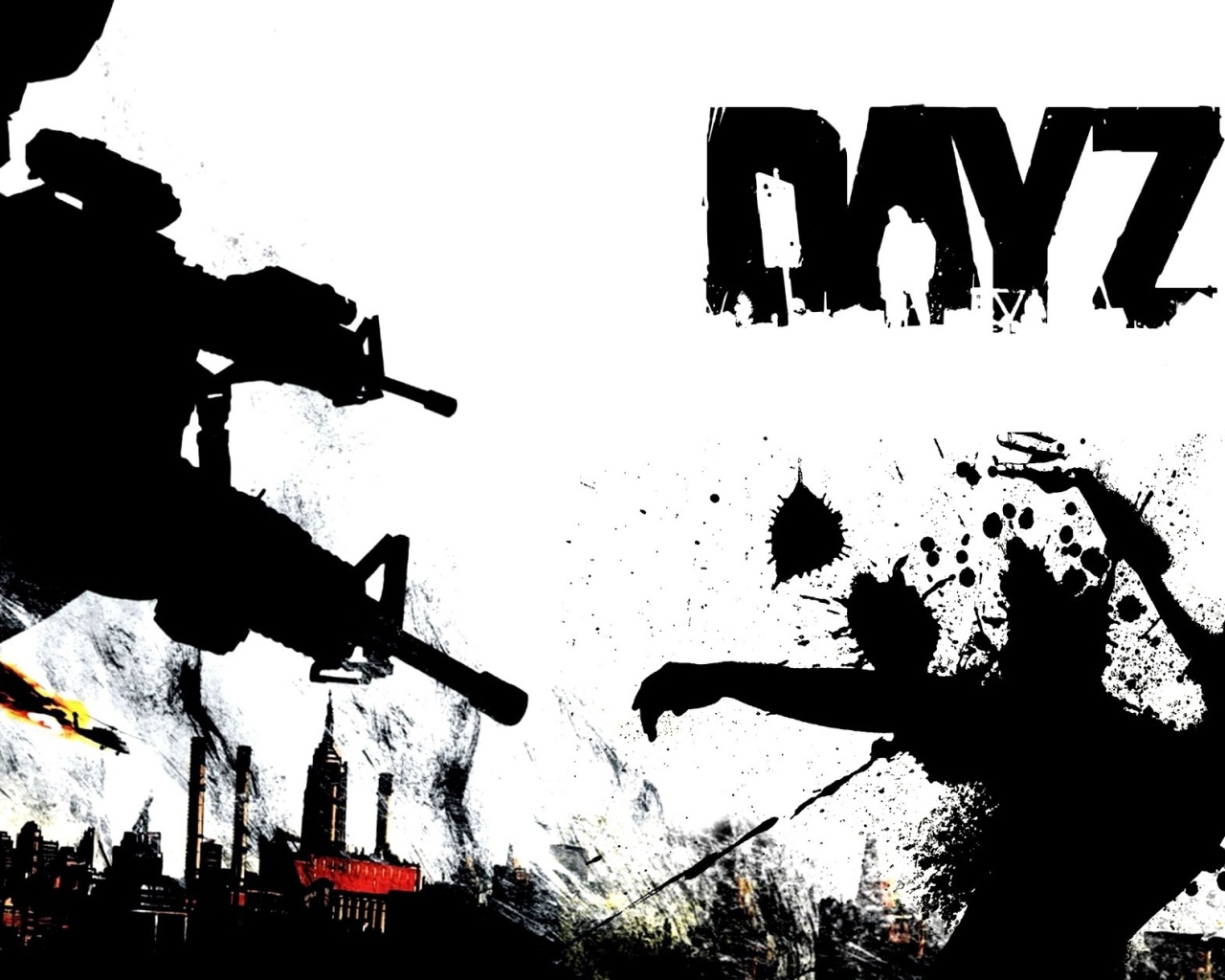 Постер видео игры DayZ