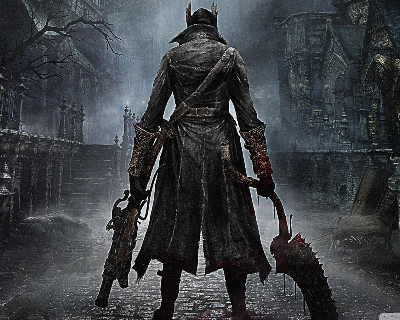Главный герой игры Bloodborne
