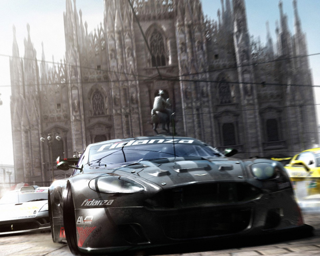 Гонка в игре Race Driver GRID