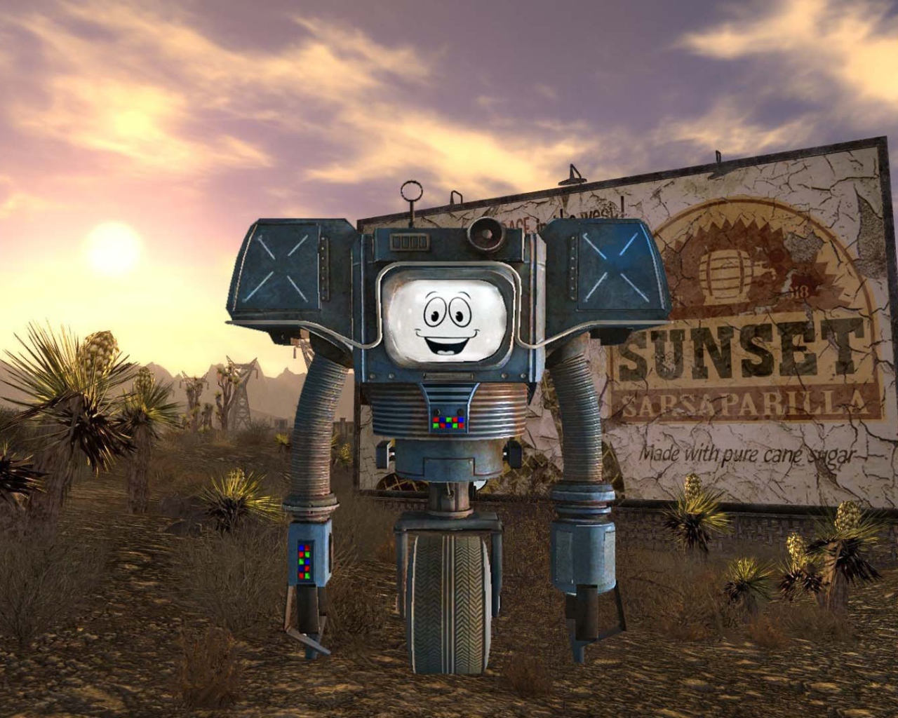 Робот из игры Fallout New Vegas