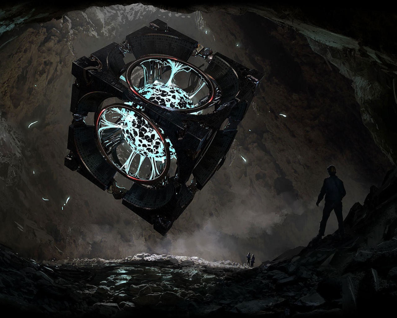 Сцена в игре Portal