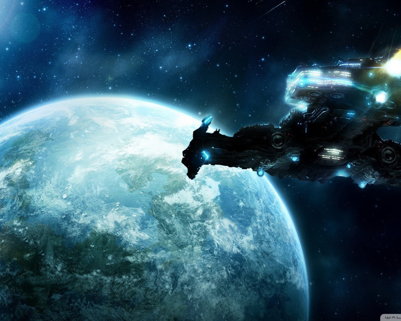 Космический корабль похож на дракона