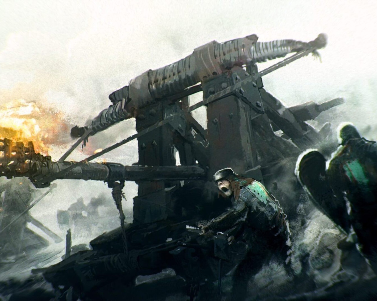 Метательное орудие в игре For Honor