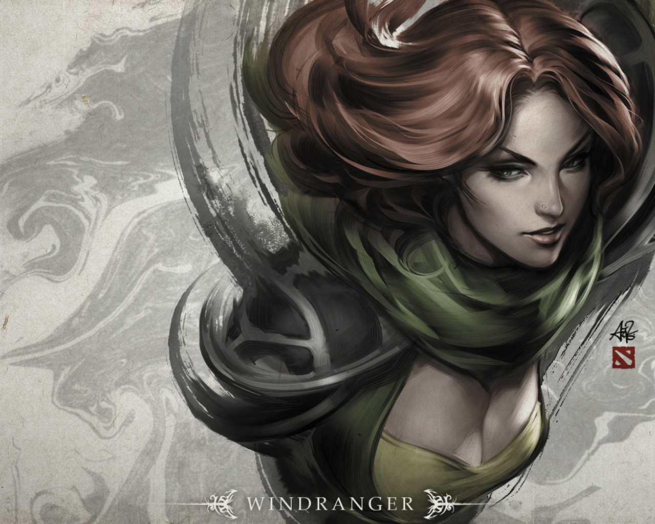 Уиндрангер из игры Dota 2